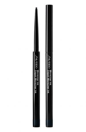 Тонкая подводка-карандаш для глаз MicroLiner Ink, 01 Black Shiseido. Цвет: бесцветный