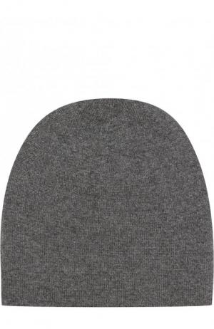 Кашемировая шапка бини Johnstons Of Elgin. Цвет: темно-серый