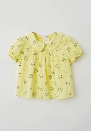 Блуза Ete Children. Цвет: желтый