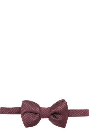 Шелковый галстук-бабочка Tom Ford. Цвет: бордовый