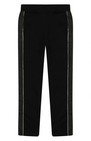 Хлопковые брюки Givenchy. Цвет: черный