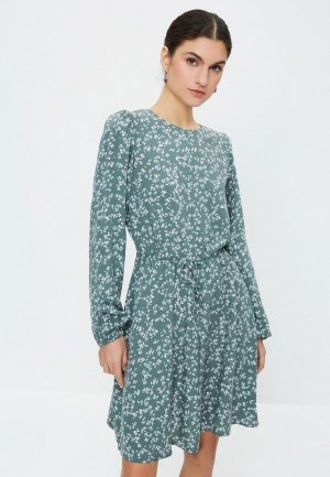 Платье Zarina. Цвет: зеленый