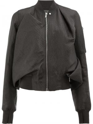 Куртка-бомбер Rick Owens. Цвет: чёрный