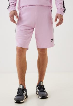 Шорты спортивные adidas Originals. Цвет: розовый