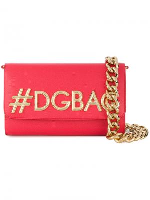 Сумка через плечо DG Millennials Dolce & Gabbana. Цвет: розовый и фиолетовый