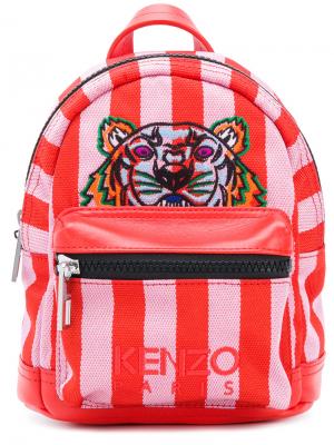 Маленький рюкзак в полоску Tiger Kenzo. Цвет: жёлтый и оранжевый