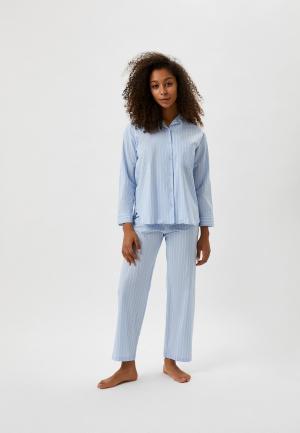 Пижама UNIQLO. Цвет: голубой