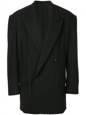Пиджак с вышивкой на спине Jieda. Цвет: чёрный