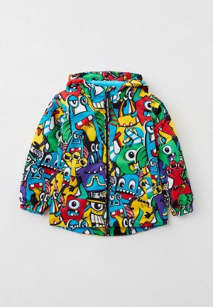 Куртка PlayToday. Цвет: разноцветный