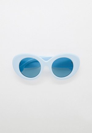 Очки солнцезащитные Burberry. Цвет: голубой