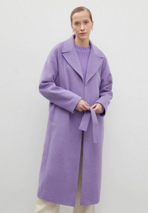 Пальто Finn Flare. Цвет: фиолетовый