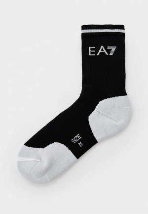 Носки EA7. Цвет: черный