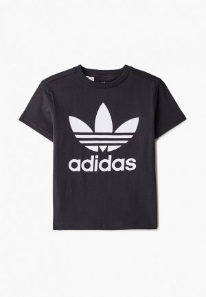 Футболка adidas Originals. Цвет: черный