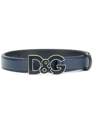 Logo belt Dolce & Gabbana. Цвет: синий