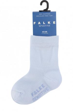 Хлопковые носки Falke. Цвет: голубой