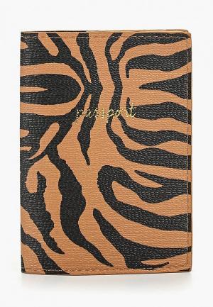 Обложка для паспорта Zarina. Цвет: коричневый