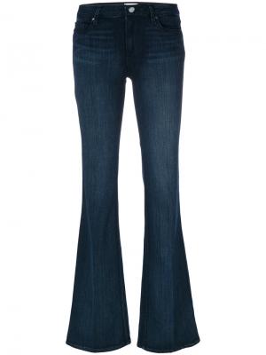 Длинные расклешенные джинсы Paige. Цвет: синий