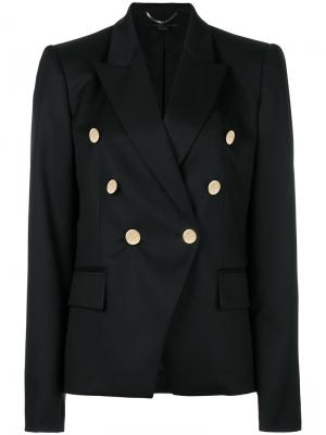 Двубортный пиджак Stella McCartney. Цвет: чёрный