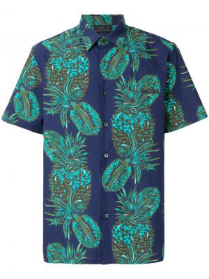 Pineapple print shirt Prada. Цвет: синий