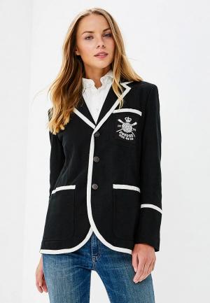 Пиджак Polo Ralph Lauren. Цвет: черный