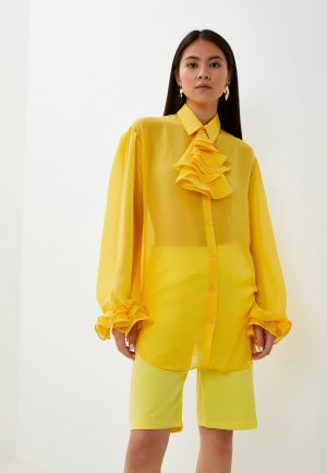 Блуза Alisia Hit. Цвет: желтый