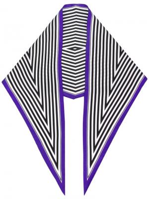 Полосатый шейный платок Haider Ackermann. Цвет: многоцветный