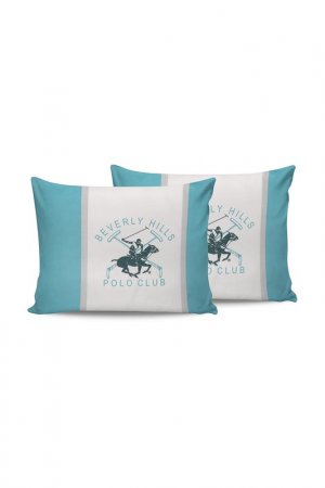Pillowcase, 2 pcs. BEVERLY HILLS POLO CLUB. Цвет: blue