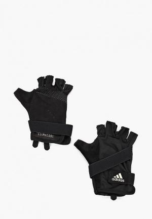Перчатки для фитнеса adidas. Цвет: черный