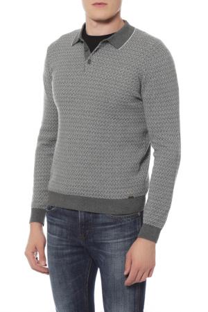 Пуловер Olymp. Цвет: серый