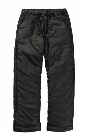 Утепленные брюки с эластичным поясом Aletta. Цвет: черный