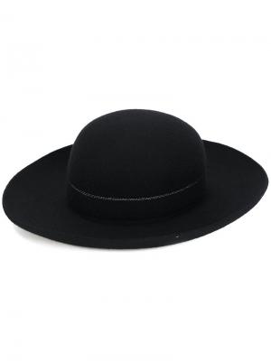 Фетровая шляпа Comme Des Garçons. Цвет: синий