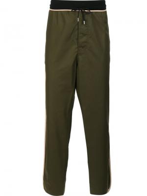 Спортивные брюки Vivienne Westwood Man. Цвет: зелёный