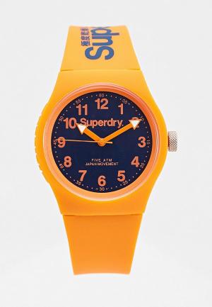 Часы Superdry. Цвет: оранжевый