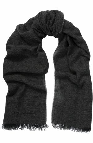 Кашемировый шарф Giorgio Armani. Цвет: черный