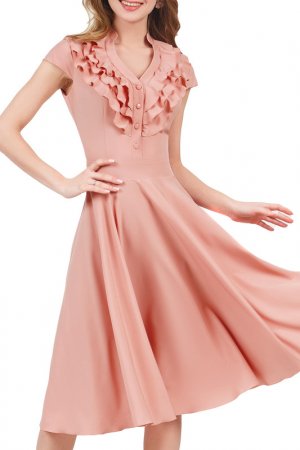 Платье MARICHUELL. Цвет: пурпурно-розовый
