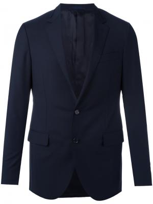Классический пиджак с застежкой на две пуговицы Lanvin. Цвет: синий