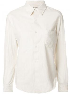 Рубашка с нагрудным карманом Comme Des Garçons. Цвет: белый