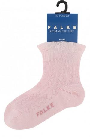 Хлопковые носки Falke. Цвет: светло-розовый