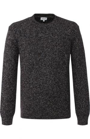 Шерстяной свитер с круглым вырезом Brioni. Цвет: коричневый
