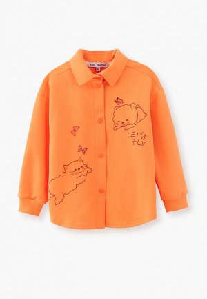 Рубашка Bell Bimbo. Цвет: оранжевый