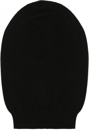 Шерстяная шапка Rick Owens. Цвет: черный