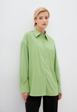 Рубашка Zarina. Цвет: зеленый