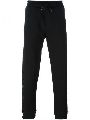 Спортивные брюки с принтом Block Thread McQ Alexander McQueen. Цвет: чёрный