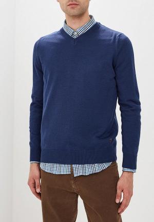 Пуловер Galvanni. Цвет: синий
