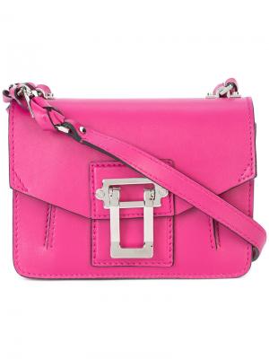 Компактная сумка на плечо Proenza Schouler. Цвет: розовый и фиолетовый