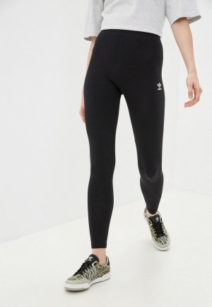 Леггинсы adidas Originals. Цвет: черный