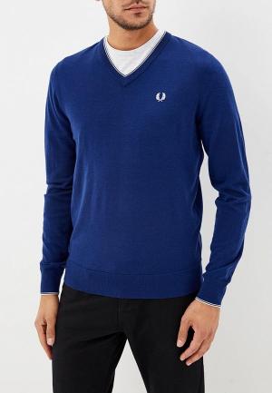 Пуловер Fred Perry. Цвет: синий
