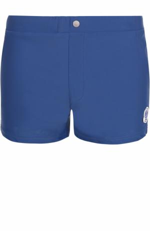 Плавки-шорты с карманами Robinson Les Bains. Цвет: темно-синий