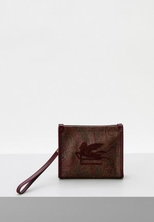 Косметичка Etro. Цвет: коричневый