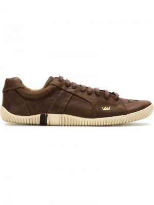Leather lace-up sneakers Osklen. Цвет: none